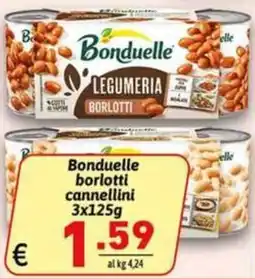 Ipercarni Bonduelle borlotti cannellini offerta