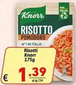 Ipercarni Risotto Knorr Pomodoro offerta
