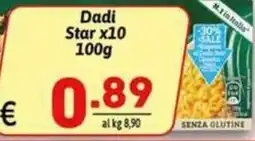 Ipercarni Dadi Star offerta