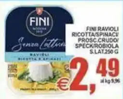 Pewex Fini ravioli ricotta/spinaci offerta