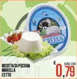 Supermercati EffePiù Ricotta di pecora Marella offerta