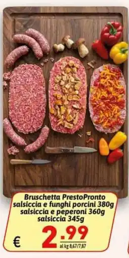 Ipercarni Bruschetta PrestoPronto offerta