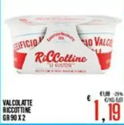 Supermercati EffePiù Ricottine le gustose offerta