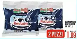 Supermercati EffePiù Buoni Sapori Mozzarella Fior di Latte offerta