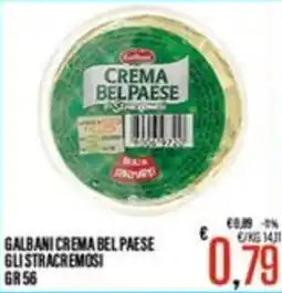 Supermercati EffePiù Galbani Crema Bel Paese Gli Stracremosi offerta
