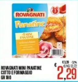 Supermercati EffePiù Rovagnati mini panatine cotto e formaggio offerta