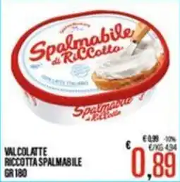 Supermercati EffePiù Spalmabile di Ricotta offerta