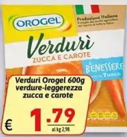 Ipercarni Verduri Orogel offerta