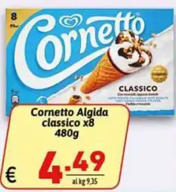 Ipercarni Cornetto Algida classico offerta