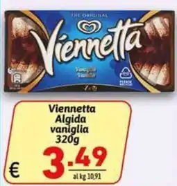 Ipercarni Viennetta Algida vaniglia offerta