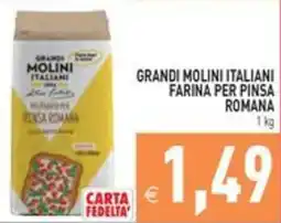 Pim Supermercati Grandi Molini Italiani farina per pinsa romana offerta