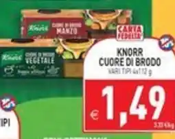 Pim Supermercati Knorr cuore di brodo offerta