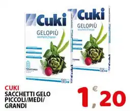 Il Centro Superstore Cuki sacchetti gelo offerta