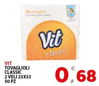Vit tovaglioli classic