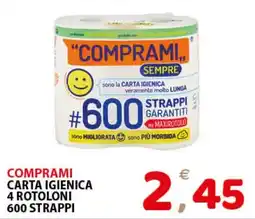 Il Centro Superstore Comprami carta igienica offerta