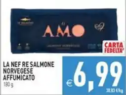Pim Supermercati La Nefre Salmone Norvegese Affumicato offerta