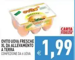 Pim Supermercati Ovito uova fresche offerta