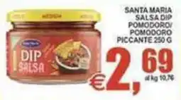 Pewex Santa Maria salsa dip pomodoro piccante offerta
