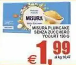 Pewex Misura plumcake senza zucchero yogurt offerta