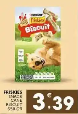 Sisa Friskies snack cane biscuit offerta
