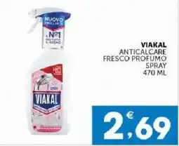 Sisa Viakal anticalcare fresco profumo spray offerta