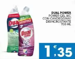 Sisa Dual Power Power Gel WC con candeggina/disincrostante offerta