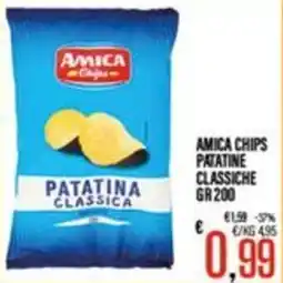 Supermercati EffePiù Amica chips patatina classica offerta