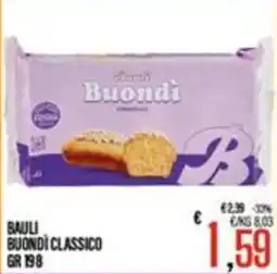 Supermercati EffePiù Buondi classico offerta