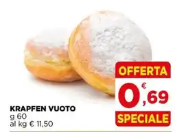 Gran mercato Krapfen vuoto offerta