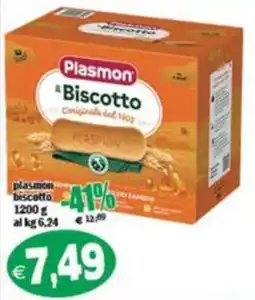 Il Castoro Supermercati Plasmon il Biscotto offerta
