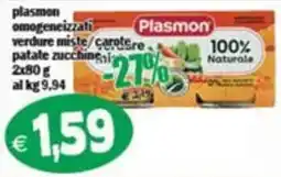 Il Castoro Supermercati Plasmon verdure miste/carote/patate/zucchine offerta