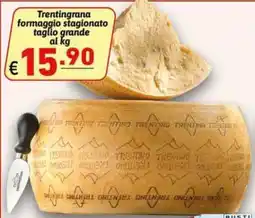 Ipercarni Trentingrana formaggio stagionato offerta