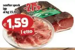 Il Castoro Supermercati senfter speck offerta