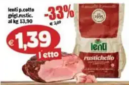 Il Castoro Supermercati lenti rustichello offerta