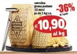 Il Castoro Supermercati Grana Padano offerta