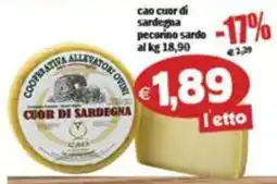 Il Castoro Supermercati Cuor di Sardegna offerta
