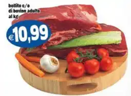 Il Castoro Supermercati bollito c/o di bovino adulto offerta