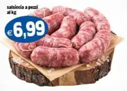 Il Castoro Supermercati salsiccia a pezzi offerta
