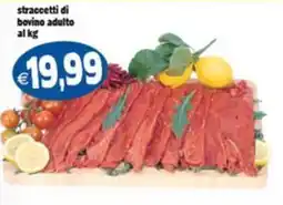 Il Castoro Supermercati straccetti di bovino adulto offerta