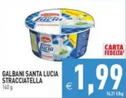 Pim Supermercati Galbani Santa Lucia Stracciatella offerta