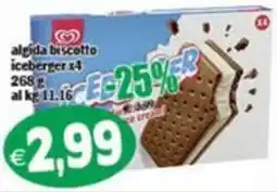 Il Castoro Supermercati Algida biscotto iceberg offerta