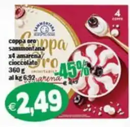 Il Castoro Supermercati Coppa oro sammontana offerta