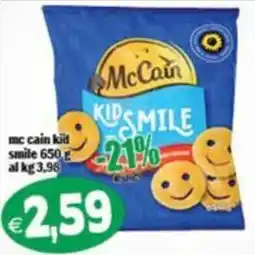 Il Castoro Supermercati McCain Kid Smile offerta
