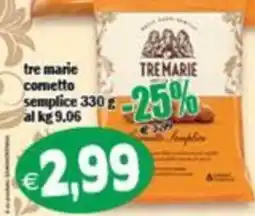Il Castoro Supermercati Tre Marie cometto semplice offerta