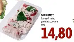 Madis Tordi Matti Carne di suino pronta a cuocere offerta