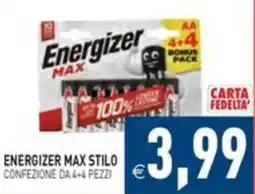 Pim Supermercati Energizer Max Stilo offerta