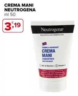 Iperal Crema mani Neutrogena offerta