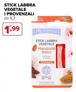 Iperal Stick labbra vegetale I Provenzali offerta