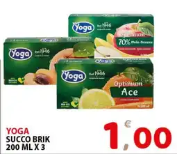 Il Centro Superstore Yoga succo brik offerta