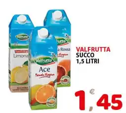 Il Centro Superstore Valfrutta succo offerta